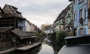 Colmar riverside cottages, Alsace