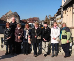 Our SS Antoinette group in Petit France, Strasbourg