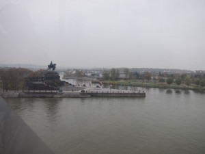 View from Koblenz Cable Car