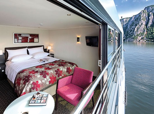 Avalon Waterways French Balcony Stateroom