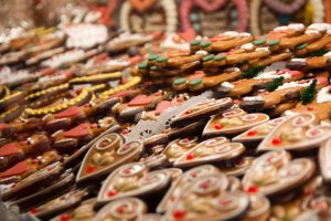 Ginger bread at Christmas markets