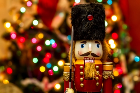 Nutcracker Christmas market toy