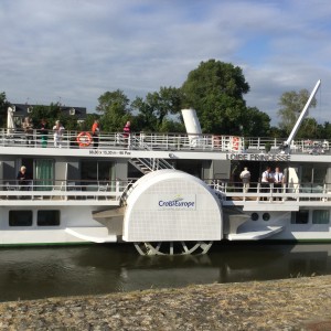 Paddle wheel on Loire Princess