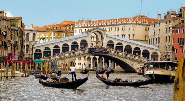 have a tour of Venice on a river cruise in northern Italy