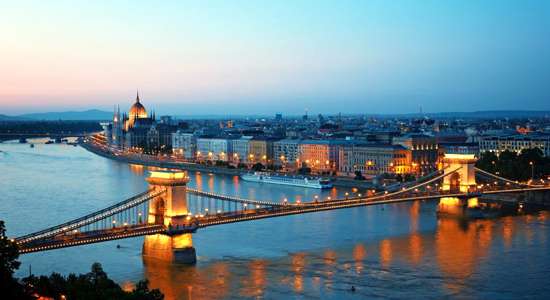 Titan Travel River Cruise Europe - from Global River Cruising - Budapest Bridge