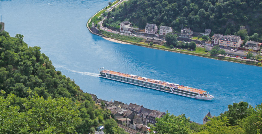 Amadeus Silver II River Ship on the Rhine