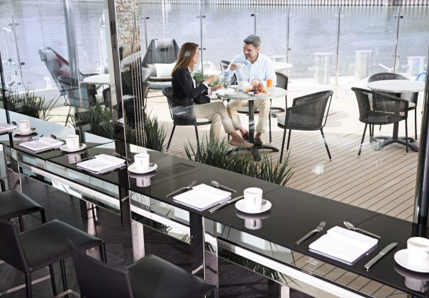 Emerald Waterways Space Ship Cafe