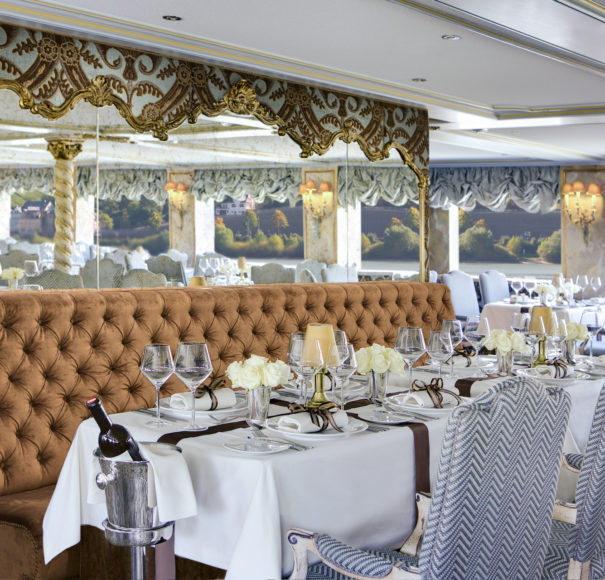 Uniworld SS Maria Theresa Baroque Restaurant