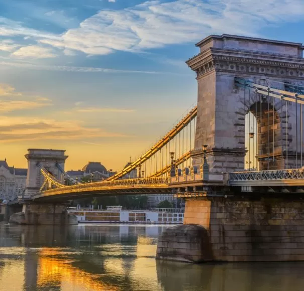 Danube - Budapest Chain Bridge