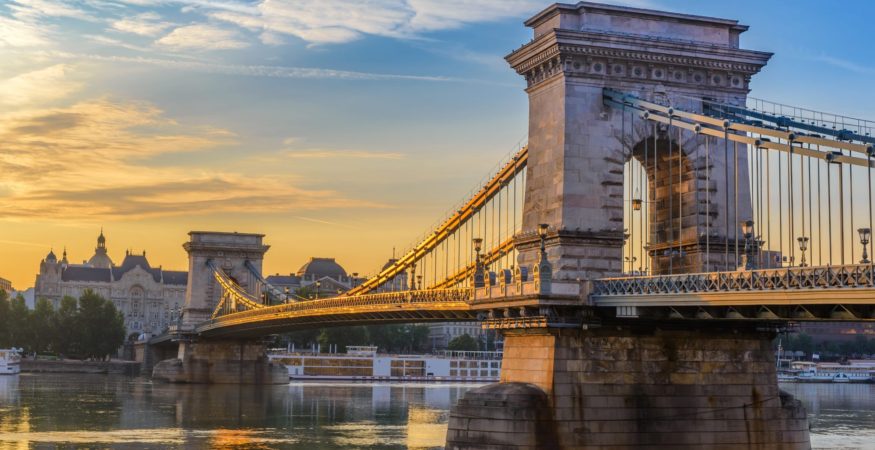 Danube - Budapest Chain Bridge