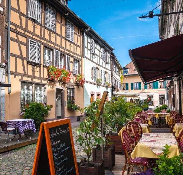 Titan Travel Rhine - Cafes in Petite-France in Strasbourg