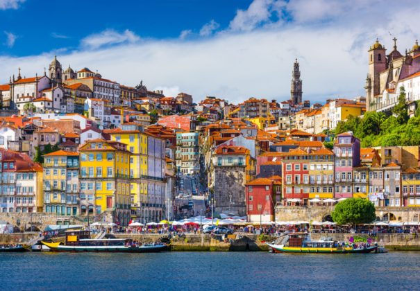 Douro - Porto,-Portugal-old-town-skyline-from-across-the-Douro-RiverLowRes