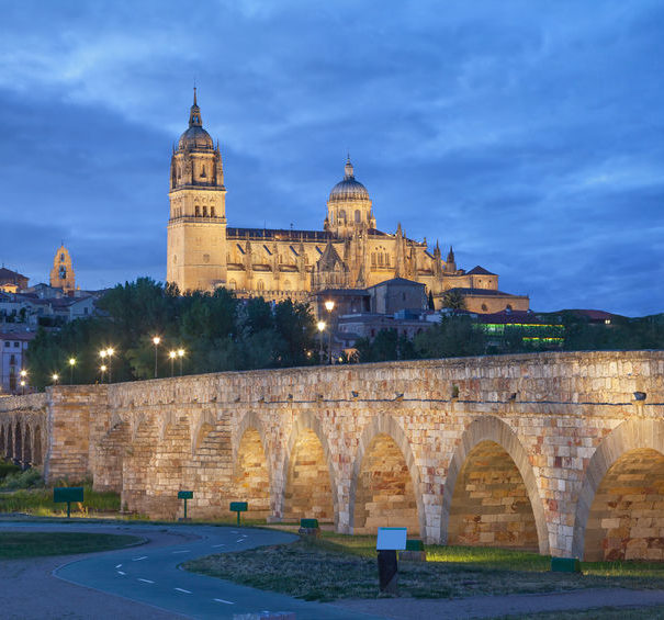 Douro - Salamanca at night