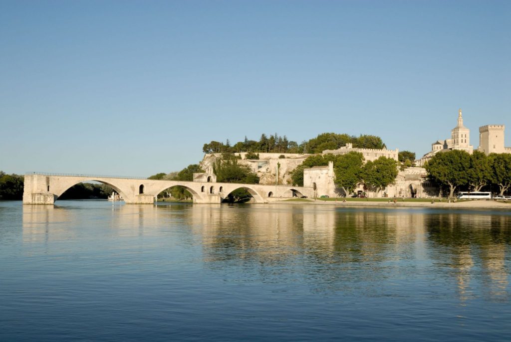 Avignon Bridge in France