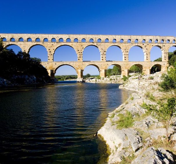 Pont-du-Gard, Roman Aqueduct.