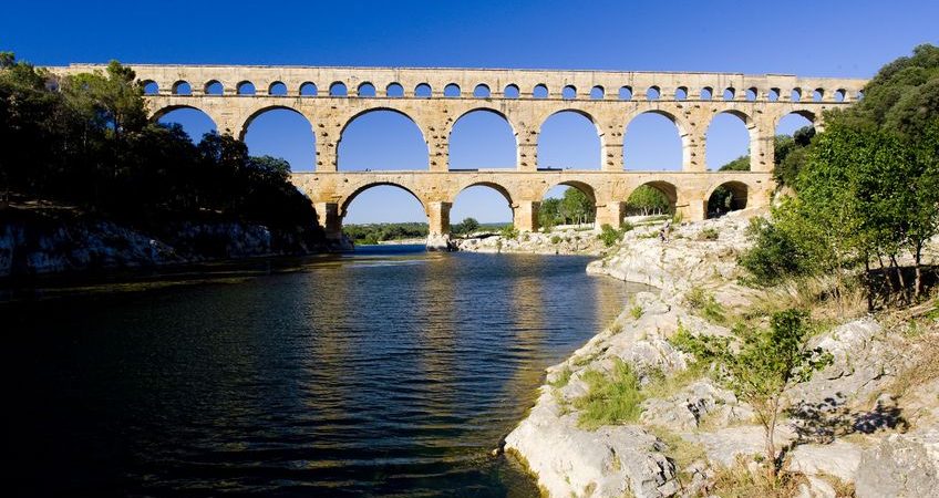 Pont-du-Gard, Roman Aqueduct.