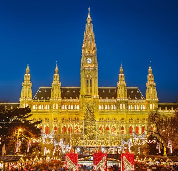 Danube - Rathaus-and-christmas-market-in-Vienna,-AustriaLowRes