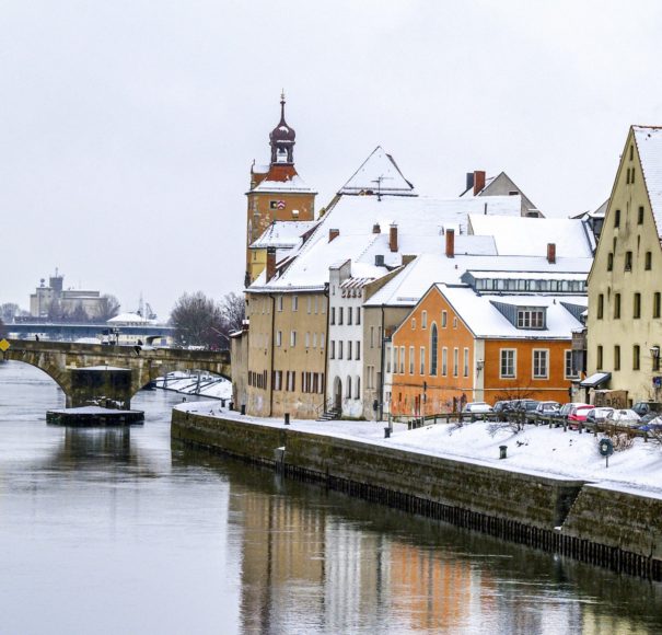 Danube - Regensburg,-city-view-waterfront,-GermanyLowRes