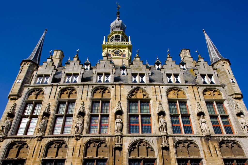 Town Hall, Veere, Zeeland, Netherlands