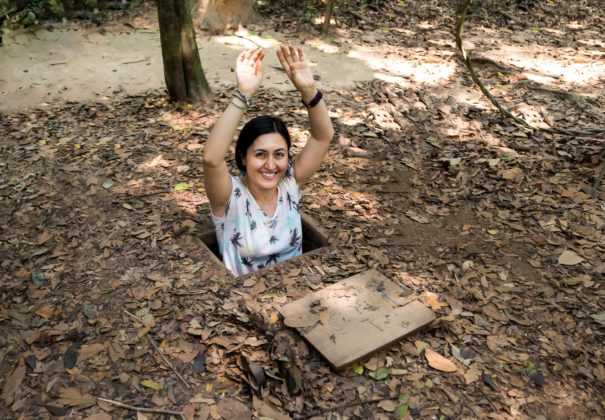 Day 16 - Disembark Ship, Ho Chi Minh City (Saigon), Cu Chi Tunnels