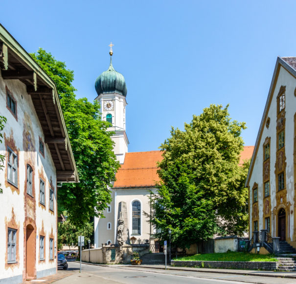 Oberammergau town square