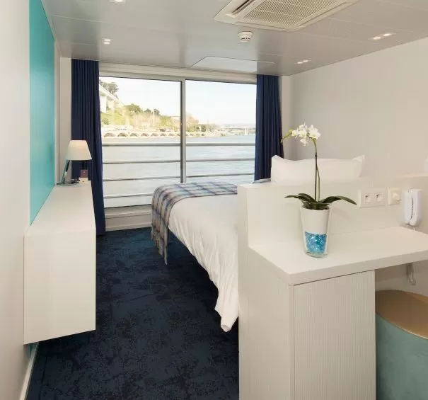 CroisiEurope MS Gil Eanes - Double Cabin, Middle Upper Decks