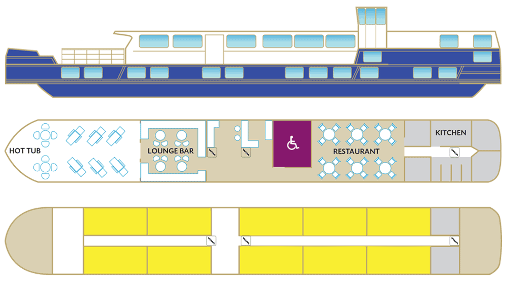 Raymonde - Deck-Plan