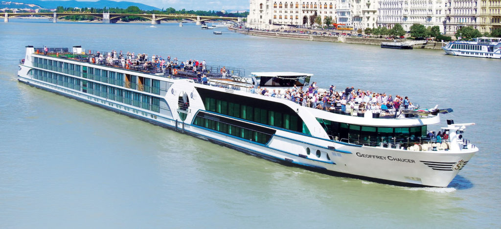 Riviera Travel - MS Geoffrey Chaucer river ship