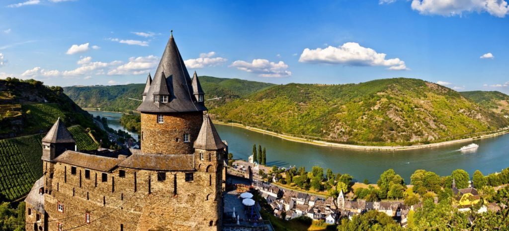 Castles on the middle Rhine Gorge