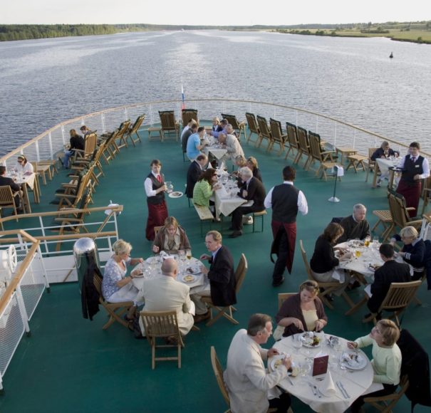 MS Volga Dream - Sun Deck BBQ