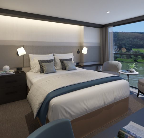 APT Travelmarvel Polaris - French Balcony Cabins C B B+ A A+ P ARTIST IMPRESSION