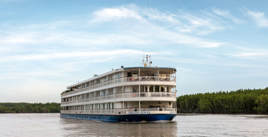 Luxurious Ships On The Mekong